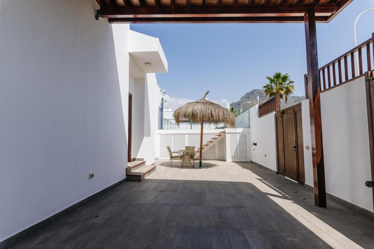 Sunset White Villa - Ocean View, Jakuzzi, Heated Pool, Air-Conditioning, Grill Playa de las Américas Buitenkant foto
